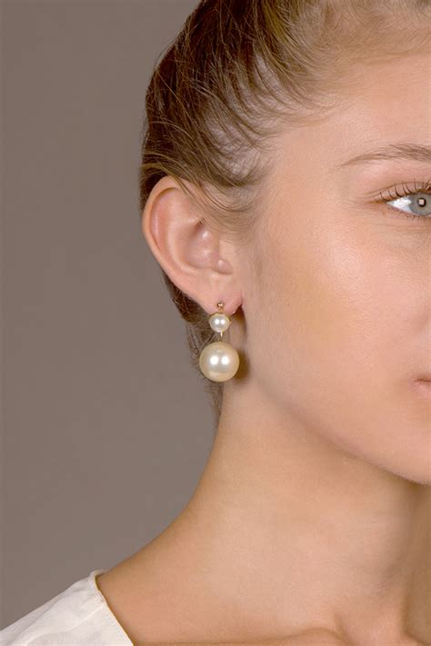 dior pearl.earring|Christian Dior Earrings .